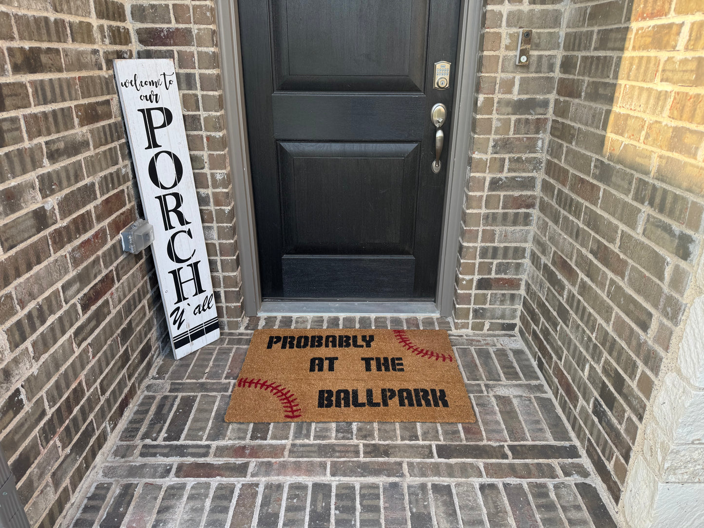Custom Painted Door Mats