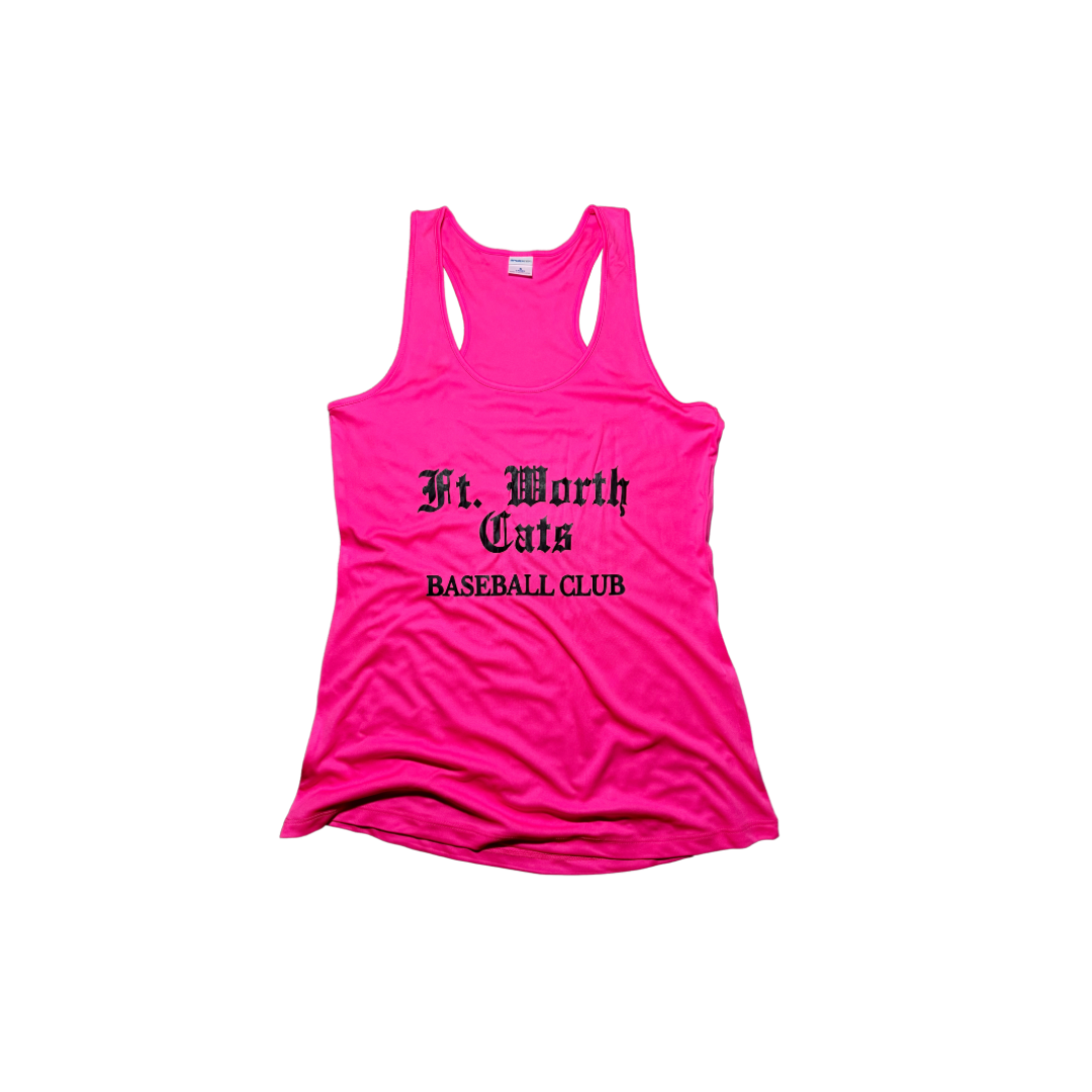 Fort Worth Cats Racer-Back Tank Top