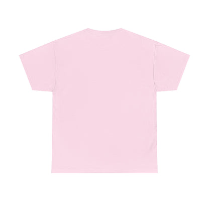 Pink Ribbon Unisex Heavy Cotton Tee | Breast Cancer Awareness T-Shirt, Casual Wear, Gift, Supportive Apparel, Advocacy Shirt