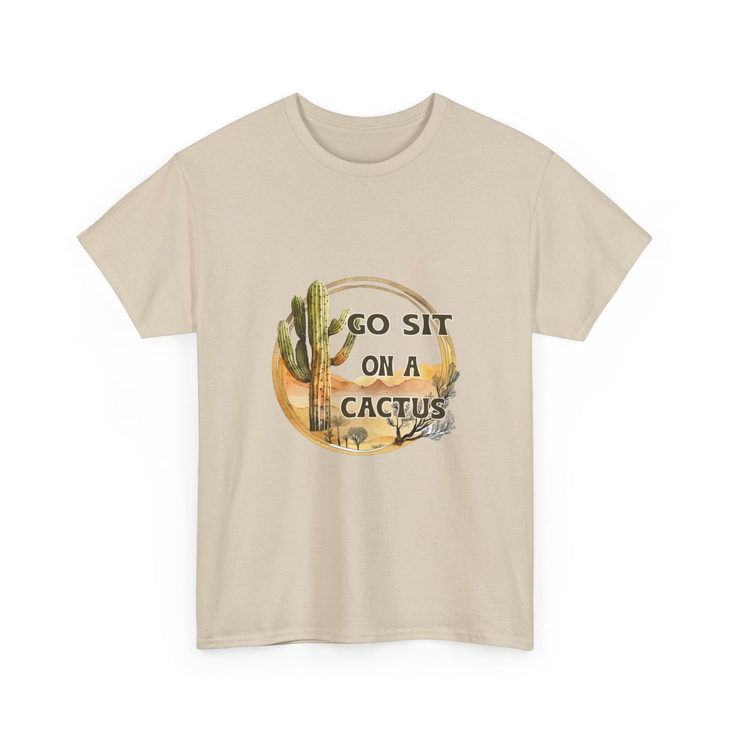 Cactus Humor Tee, Summer Vibes Shirt, Unisex Casual Tee, Funny Gift for Friends, Outdoor Adventure Clothing