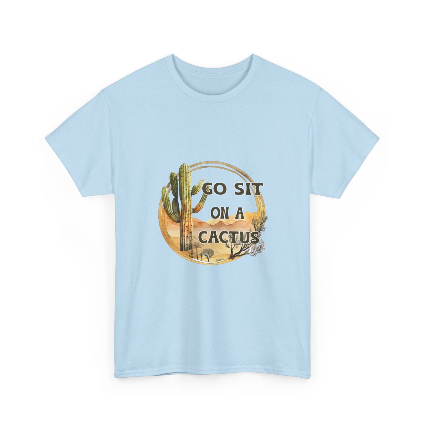 Cactus Humor Tee, Summer Vibes Shirt, Unisex Casual Tee, Funny Gift for Friends, Outdoor Adventure Clothing