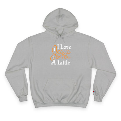 I Love Jesus Hoodie | Champion Hoodie, Christian Apparel, Faith-Based Sweatshirt, Inspirational Gift, Comfortable Religious Wear