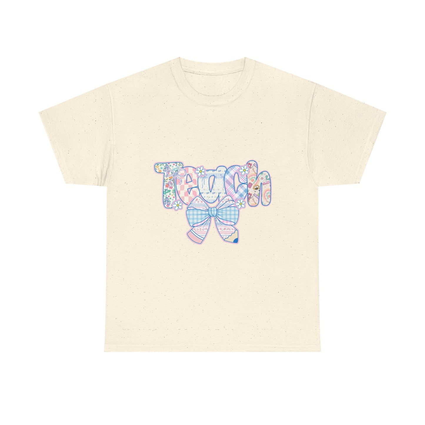 Floral Teacher Tee, Cute Teacher Gift, Unisex Tee for Educators, Back to School, Teacher Appreciation