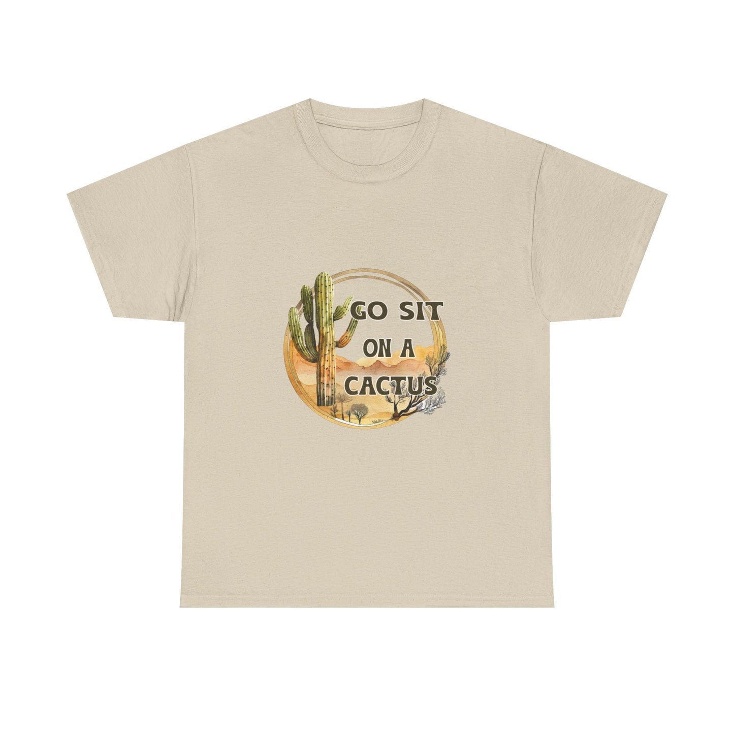 Cactus Humor Tee, Summer Vibes Shirt, Unisex Casual Tee, Funny Gift for Friends, Outdoor Adventure Clothing