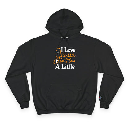 I Love Jesus Hoodie | Champion Hoodie, Christian Apparel, Faith-Based Sweatshirt, Inspirational Gift, Comfortable Religious Wear