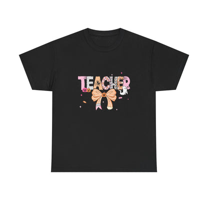 Teacher Appreciation Unisex Heavy Cotton Tee, Gift for Educators, Classroom Wear, Back to School Shirt, Teacher's Day Gift