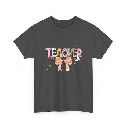 Teacher Appreciation Unisex Heavy Cotton Tee, Gift for Educators, Classroom Wear, Back to School Shirt, Teacher's Day Gift