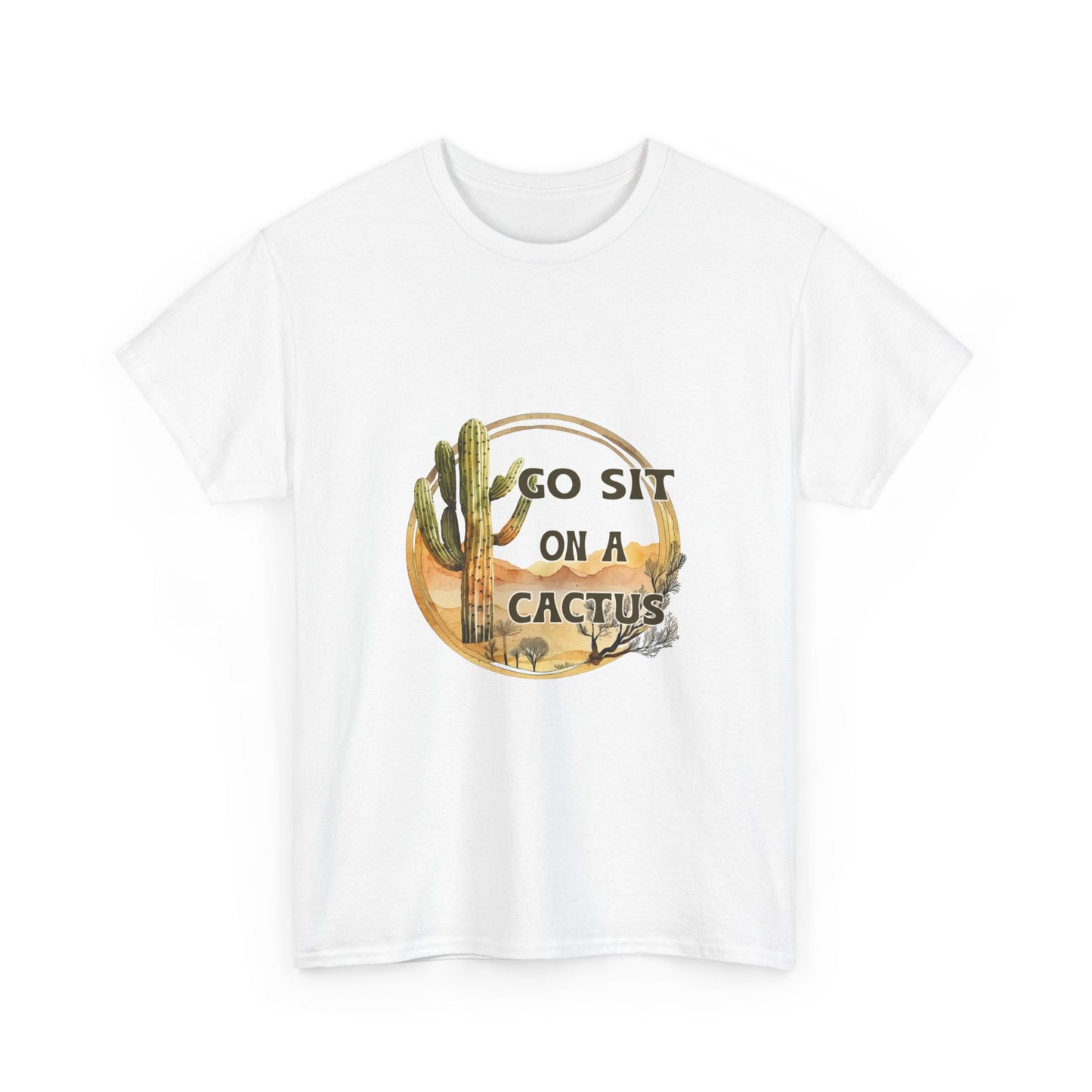 Cactus Humor Tee, Summer Vibes Shirt, Unisex Casual Tee, Funny Gift for Friends, Outdoor Adventure Clothing