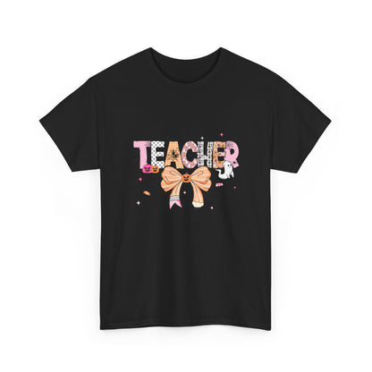 Teacher Appreciation Unisex Heavy Cotton Tee, Gift for Educators, Classroom Wear, Back to School Shirt, Teacher's Day Gift