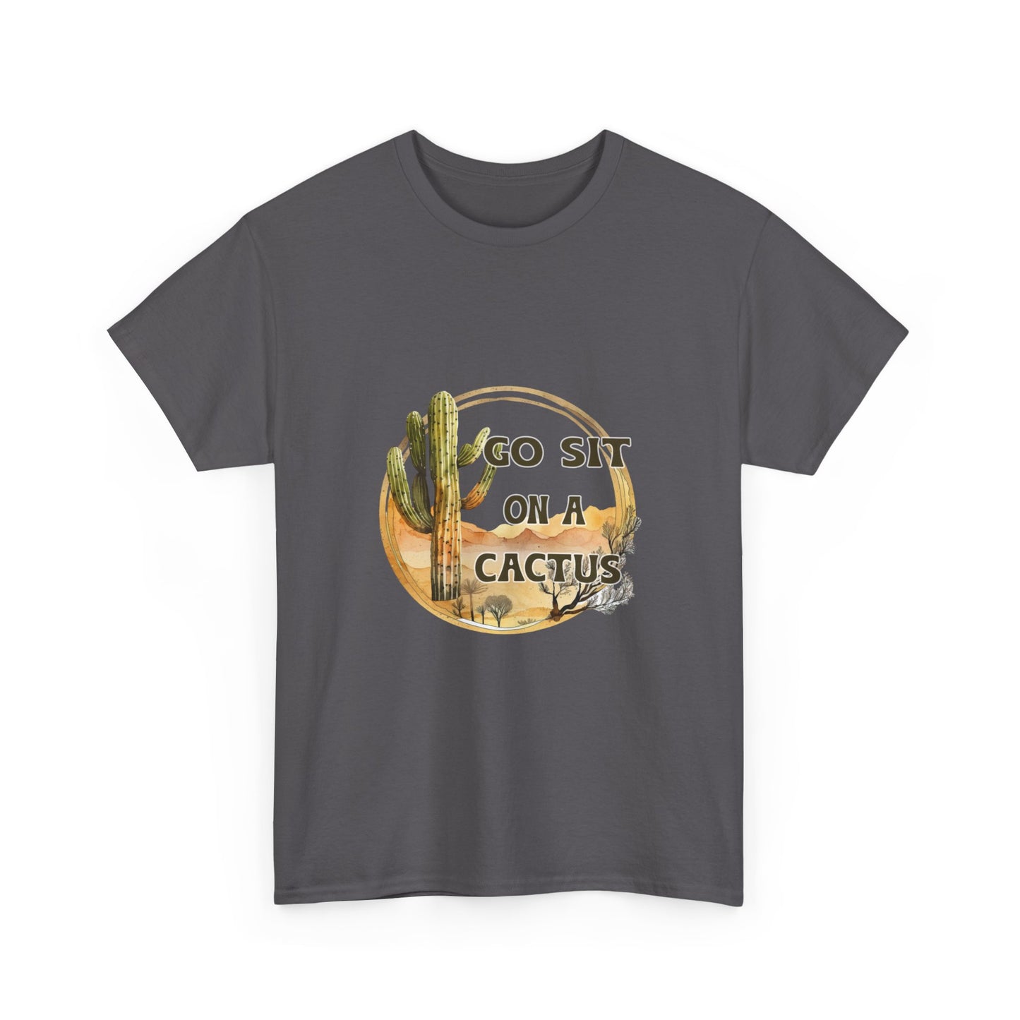 Cactus Humor Tee, Summer Vibes Shirt, Unisex Casual Tee, Funny Gift for Friends, Outdoor Adventure Clothing